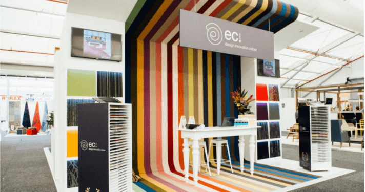 E.C Carpets Small Exhibition Stand