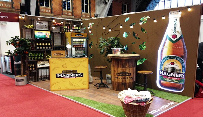 Magners Exhibition Booth